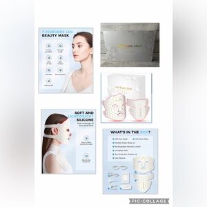 Red Light Mask for Face & Neck, 7-in-1